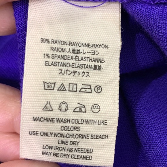 Free People Clear Skies Tunic Mini Dress Violet - Picture 8 of 10